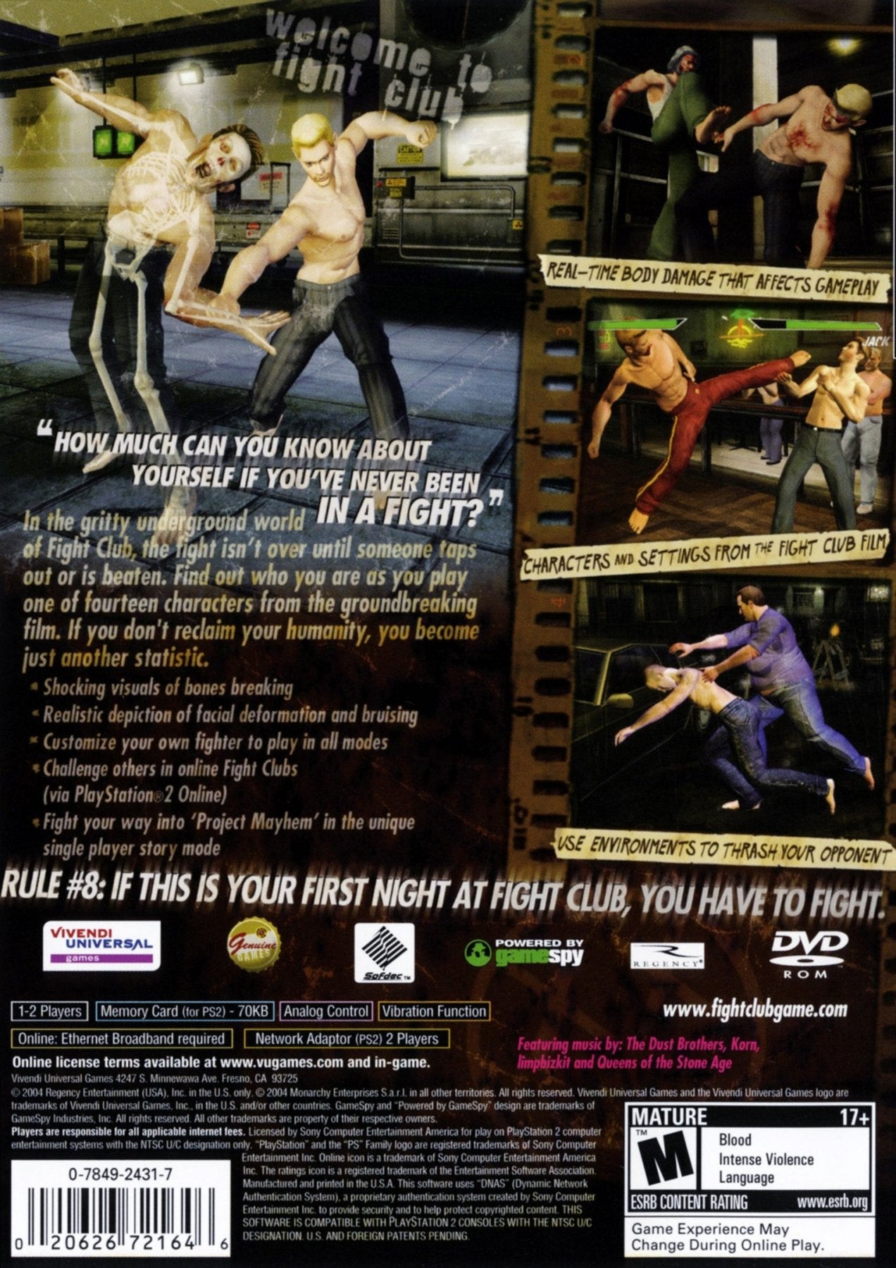 Fight Club - Playstation 2 - Retro Island Gaming
