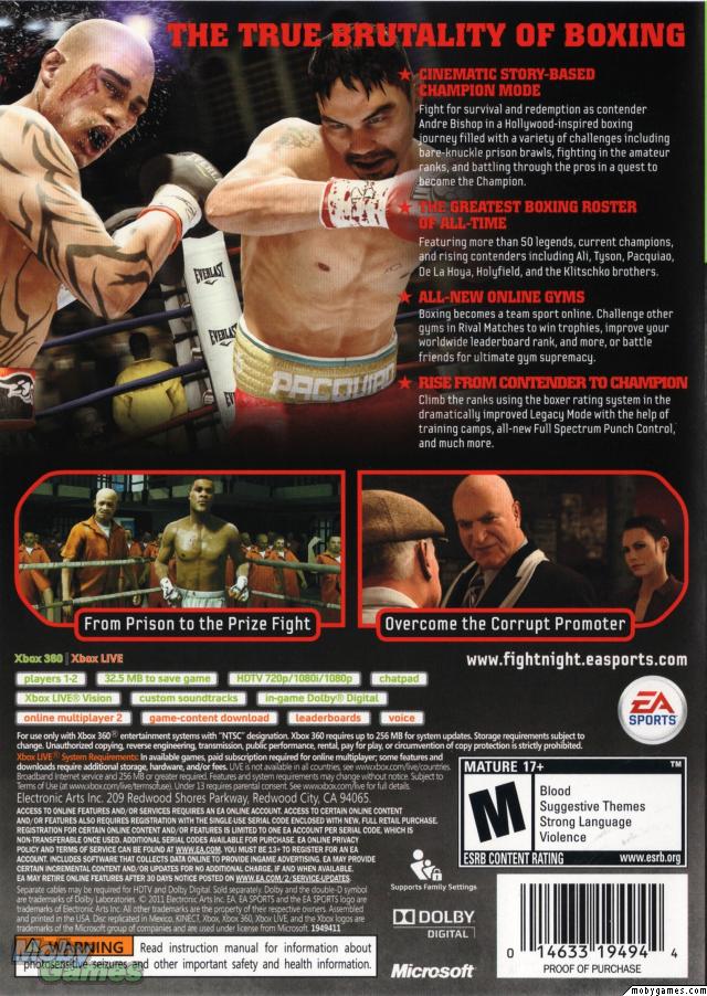 Fight Night Champion - Xbox 360 - Retro Island Gaming