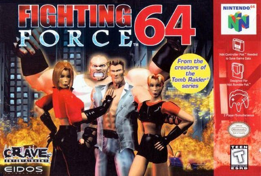 Fighting Force 64 - Nintendo 64 - Retro Island Gaming