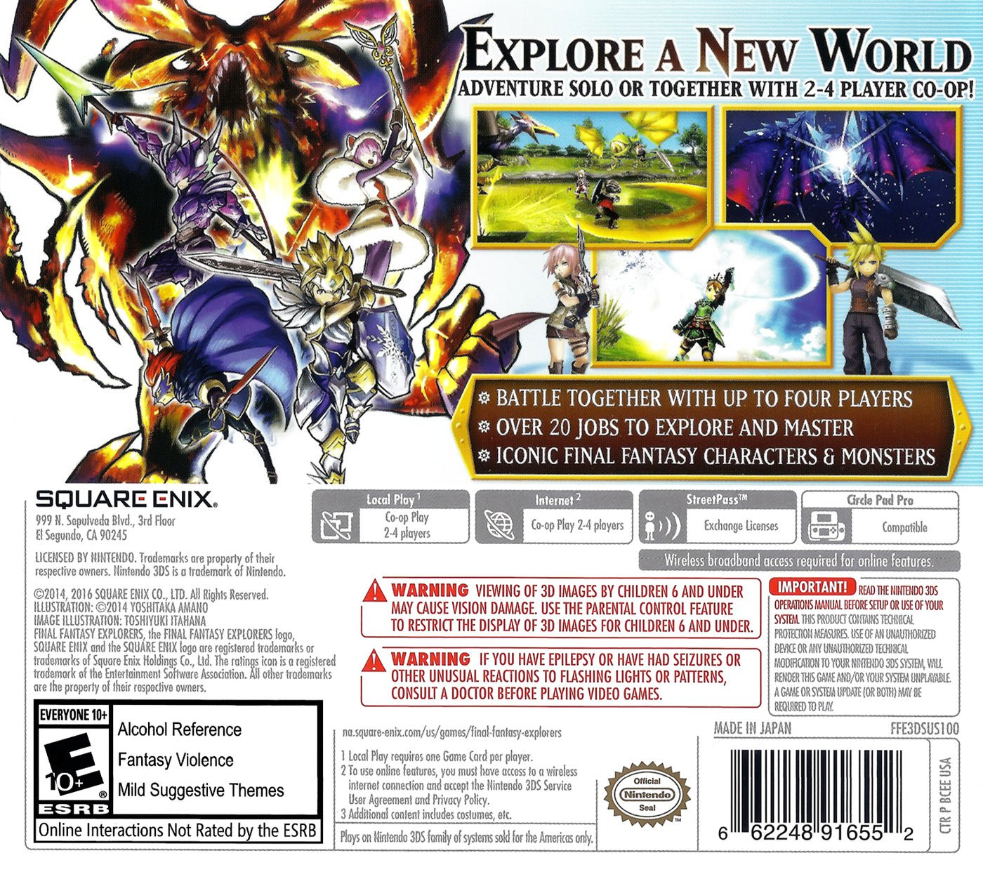 Final Fantasy Explorers - Nintendo 3DS - Retro Island Gaming