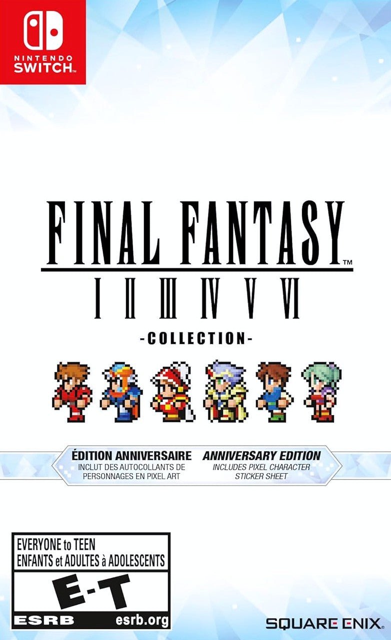Final Fantasy I - VI Collection: Anniversary Edition - Nintendo Switch - Retro Island Gaming