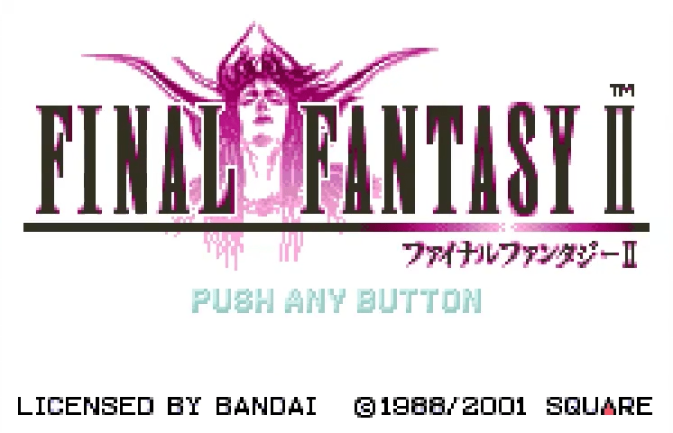 Final Fantasy II - WonderSwan Color - Retro Island Gaming