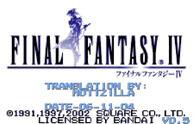 Final Fantasy IV - WonderSwan Color - Retro Island Gaming