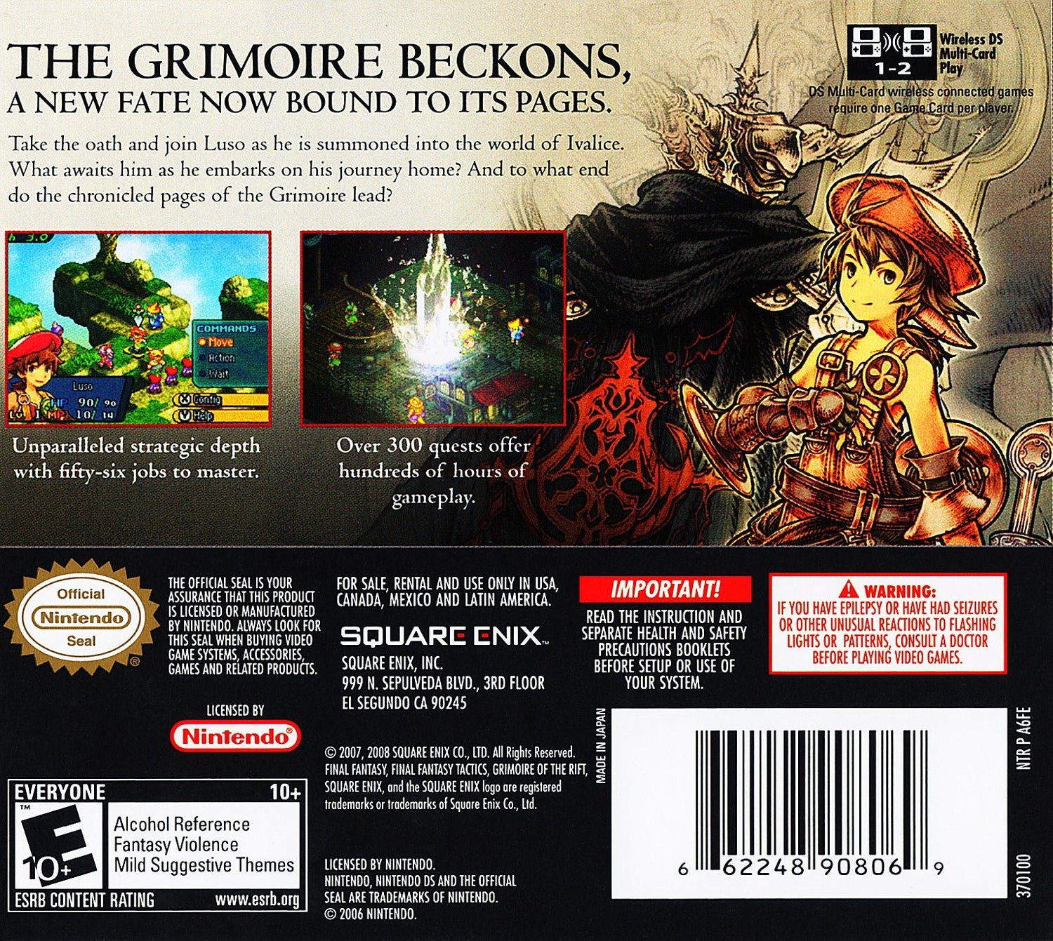 Final Fantasy Tactics A2 - Nintendo DS - Retro Island Gaming