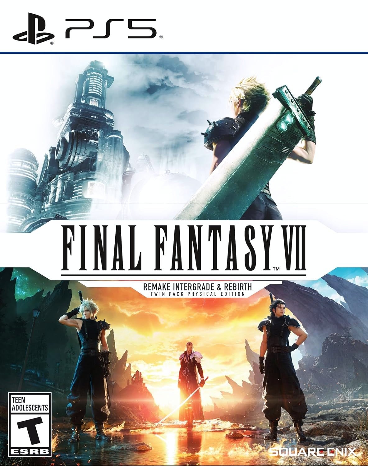 Final Fantasy VII Remake Intergrade & Rebirth [Twin Pack Physical Edition] - Playstation 5 - Retro Island Gaming