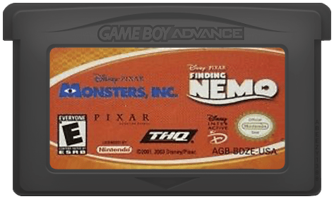 Finding Nemo and Monsters Inc Bundle - GameBoy Advance - Retro Island Gaming