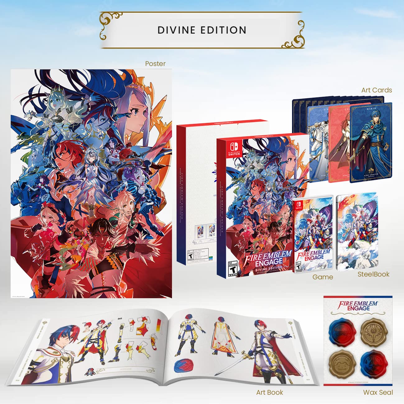 Fire Emblem Engage [Divine Edition] - Nintendo Switch - Retro Island Gaming