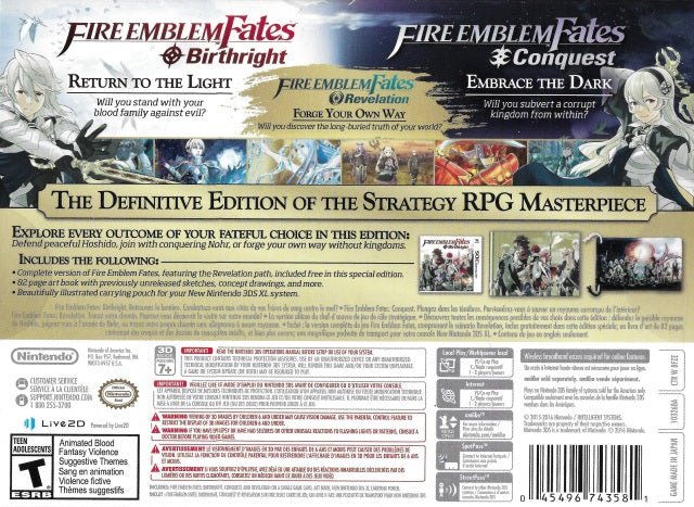 Fire Emblem Fates [Special Edition] - Nintendo 3DS - Retro Island Gaming