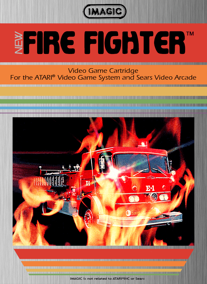 Fire Fighter - Atari 2600 - Retro Island Gaming