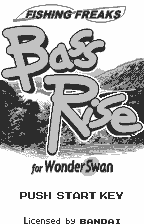 Fishing Freaks: BassRise - WonderSwan - Retro Island Gaming