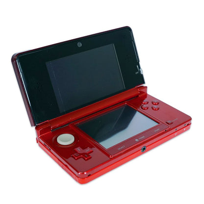 Flame Red Nintendo 3DS System - Certified Tested & Cleaned - Retro Island Gaming