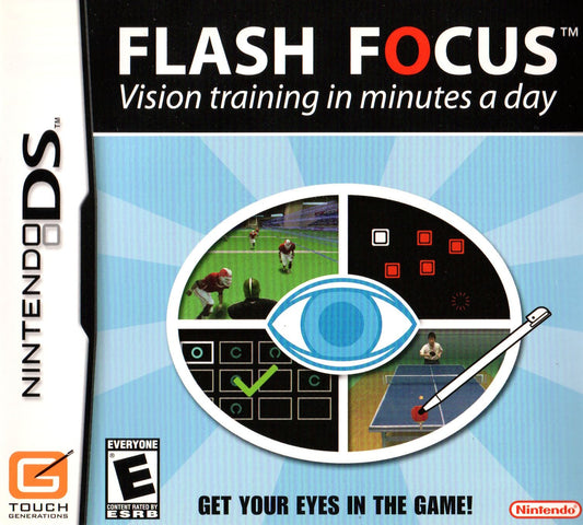 Flash Focus Vision Training - Nintendo DS - Retro Island Gaming