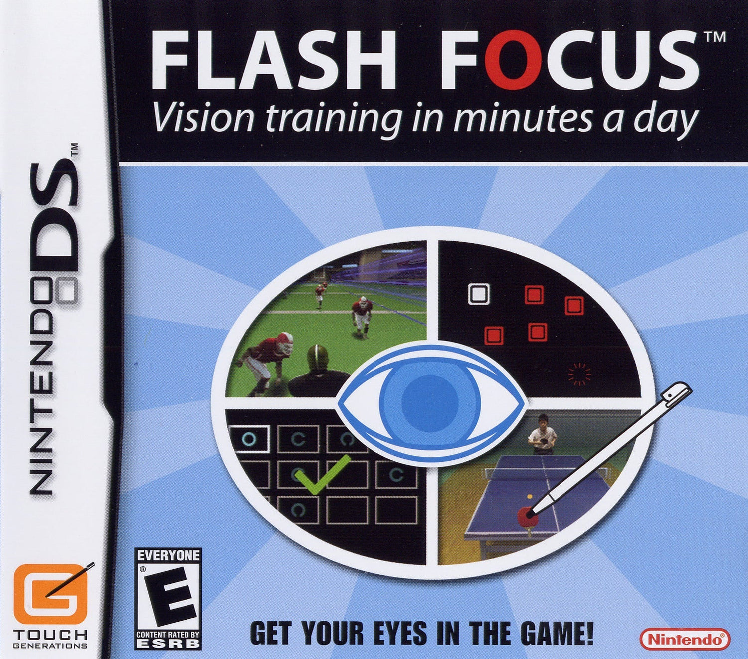Flash Focus Vision Training - Nintendo DS - Retro Island Gaming