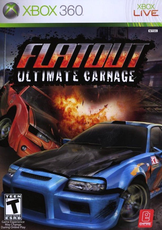 Flatout Ultimate Carnage - Xbox 360 - Retro Island Gaming