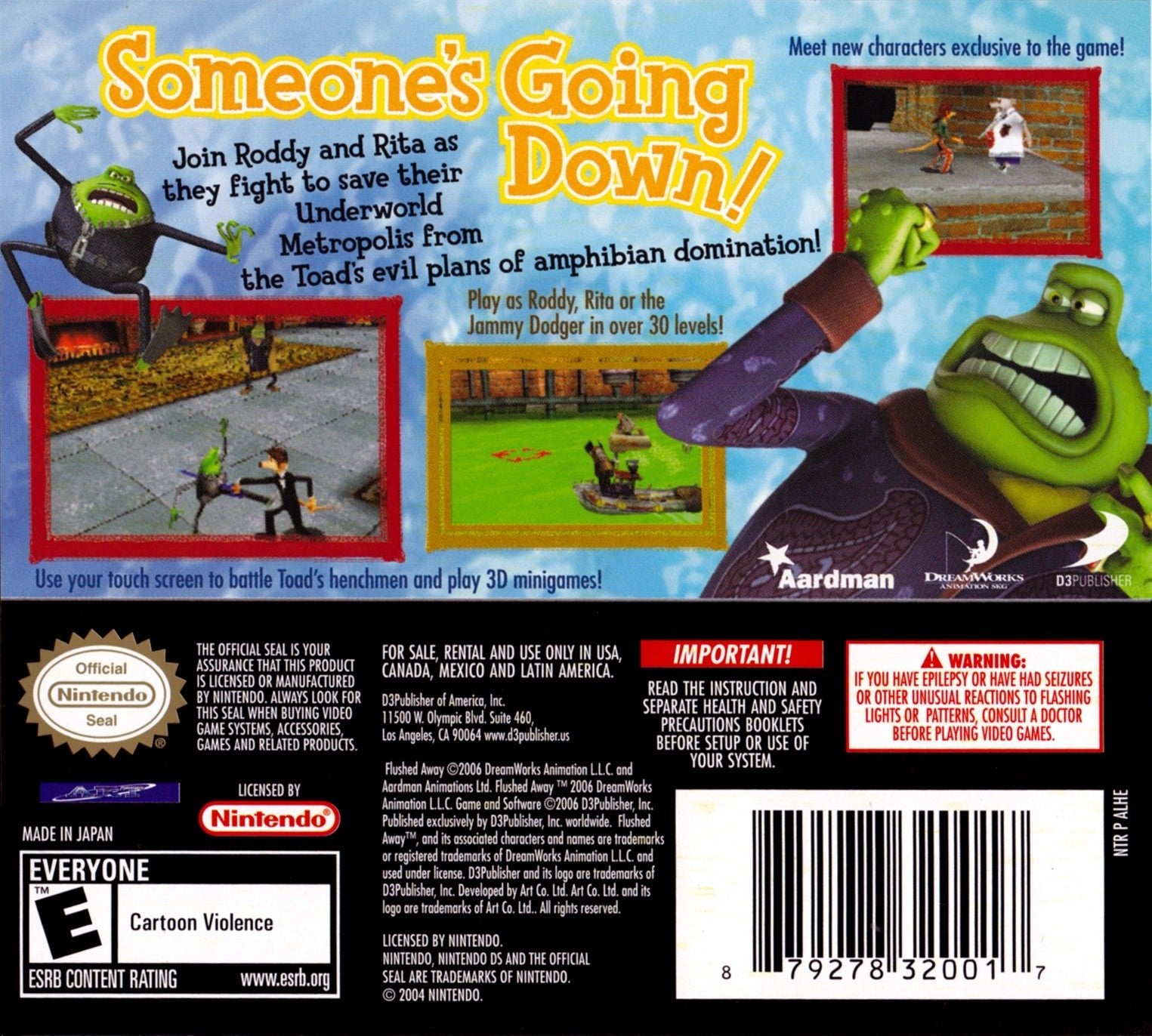 Flushed Away - Nintendo DS - Retro Island Gaming