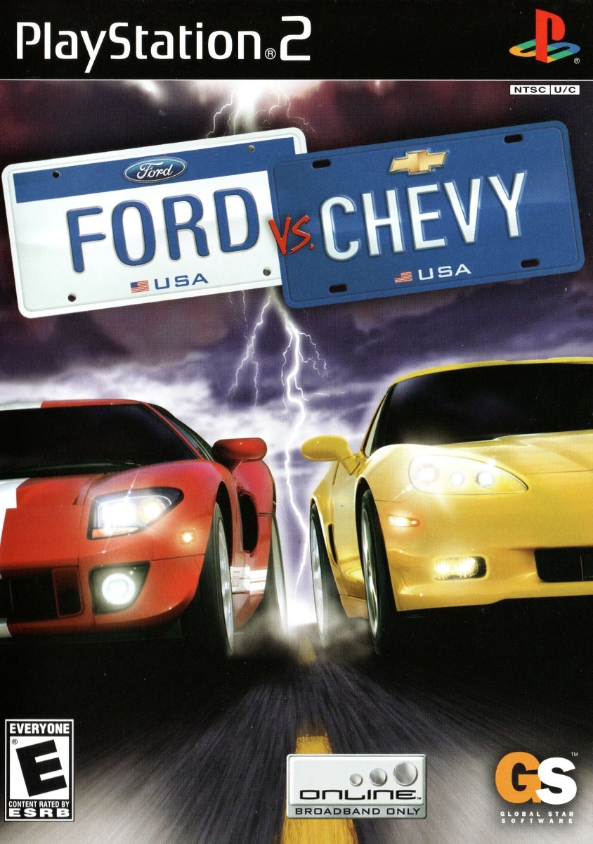 Ford vs Chevy - Playstation 2 - Retro Island Gaming