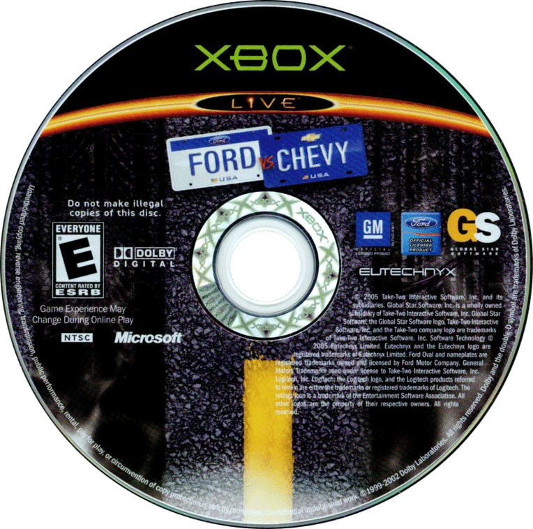 Ford vs Chevy - Xbox - Retro Island Gaming