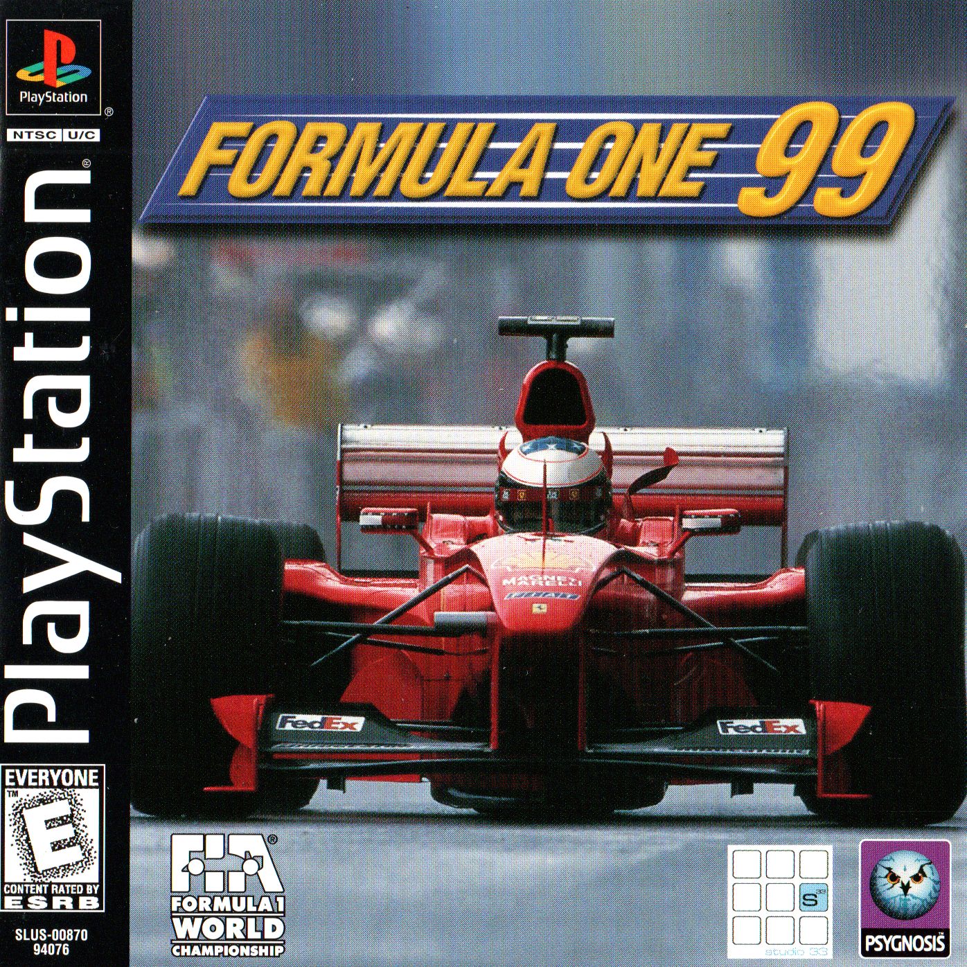 Formula One 99 - Playstation - Retro Island Gaming