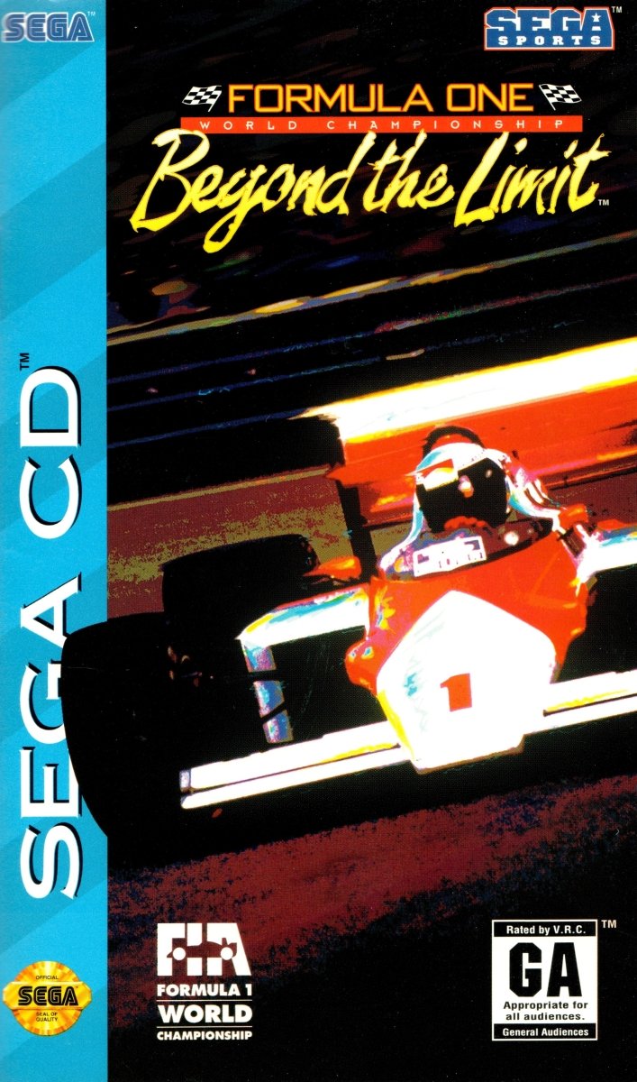 Formula One World Championship: Beyond the Limit - Sega CD - Retro Island Gaming