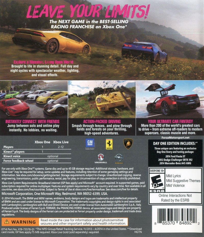Forza Horizon 2 - Xbox One - Retro Island Gaming