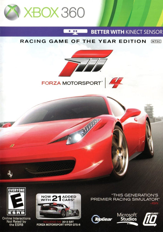 Forza Motorsport 4 - Xbox 360 - Retro Island Gaming