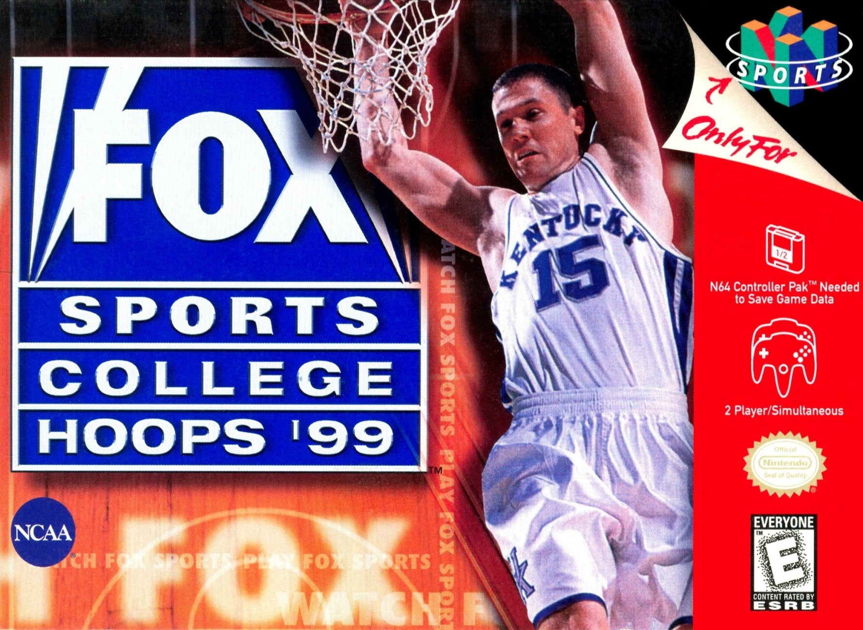 FOX Sports College Hoops '99 - Nintendo 64 - Retro Island Gaming
