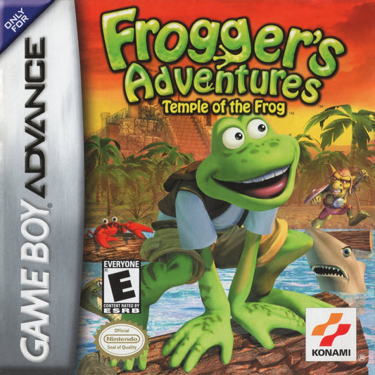 Froggers Adventures Temple of Frog - GameBoy Advance - Retro Island Gaming