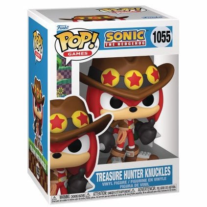 FUNKO POP! Games: Sonic The Hedgehog - Treasure Hunter Knuckles - Retro Island Gaming
