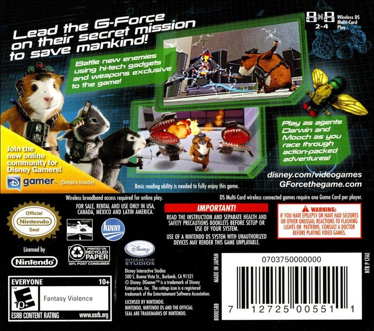 G - Force - Nintendo DS - Retro Island Gaming