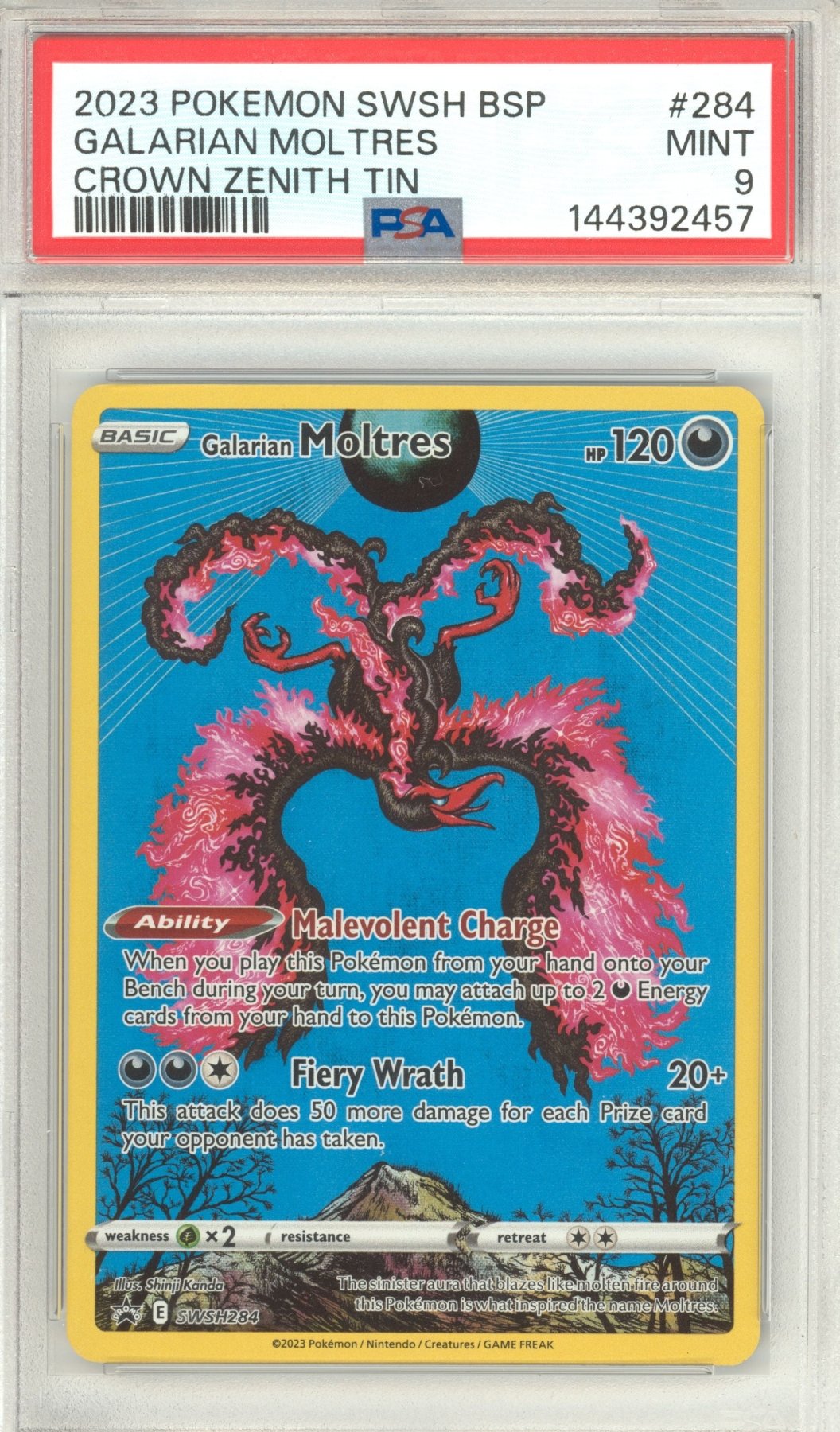 Galarian Moltres SWSH284 - Pokemon Promo - Retro Island Gaming