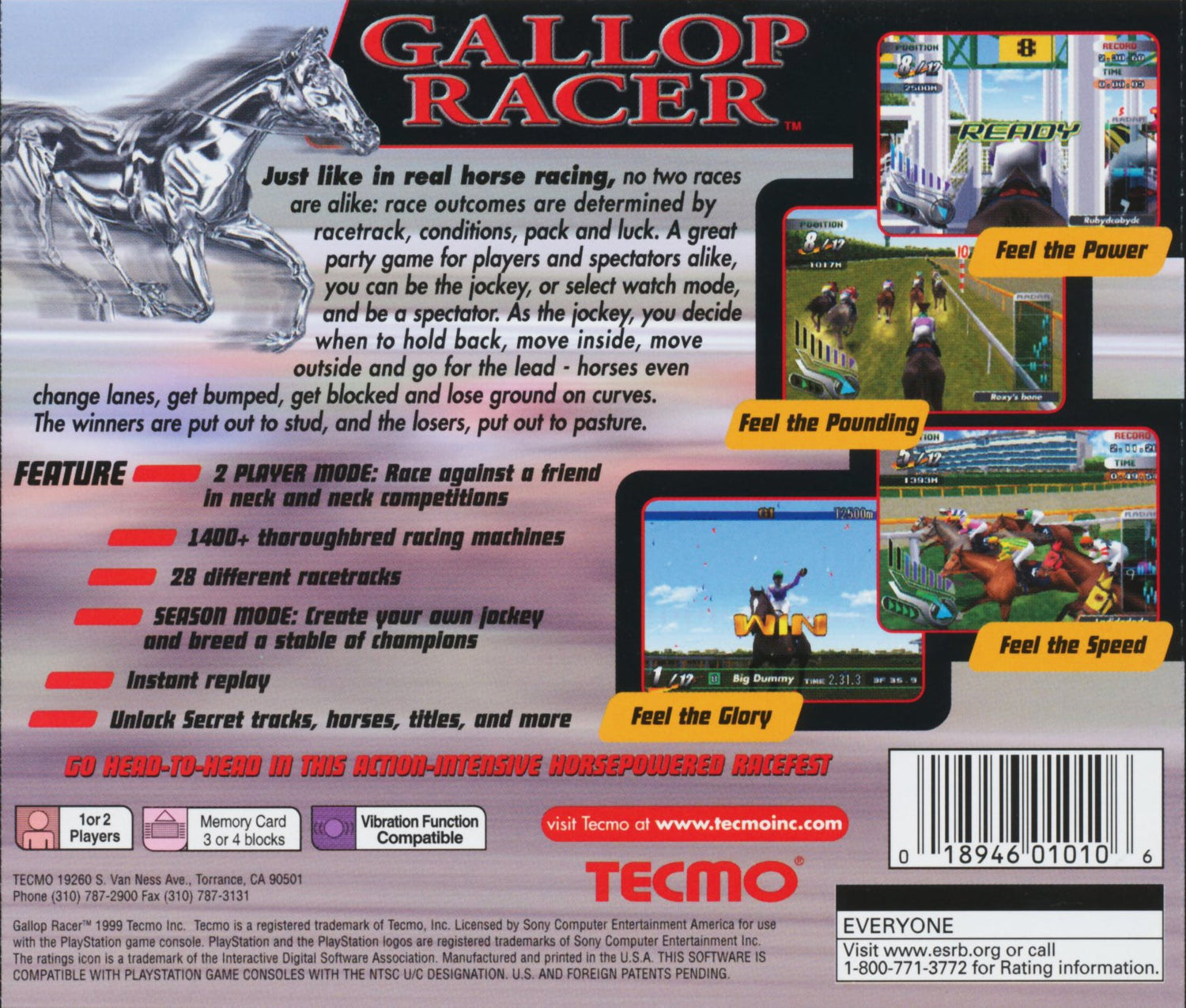 Gallop Racer - Playstation - Retro Island Gaming