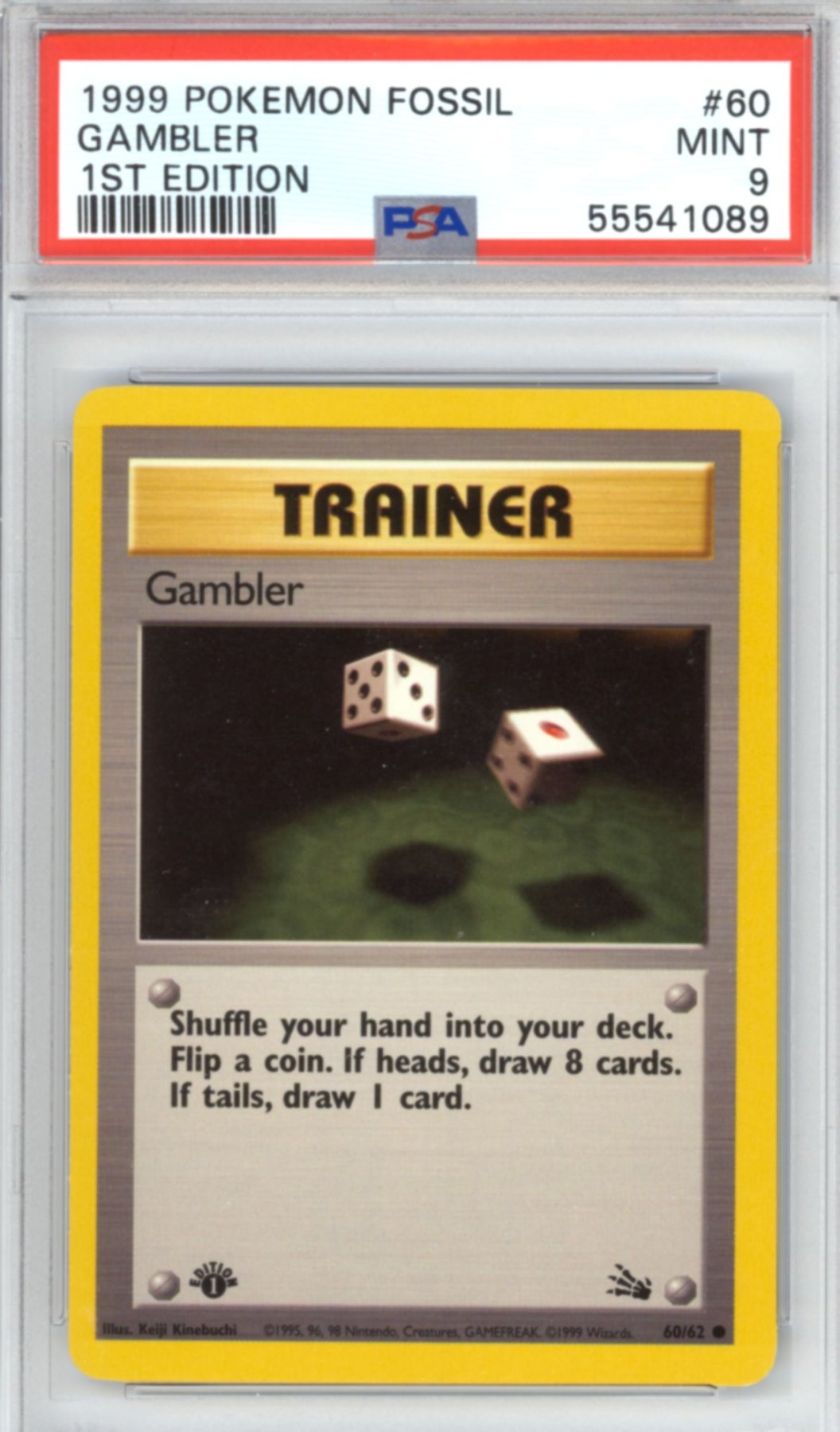 Gambler [1st Edition] #60 - Pokemon Fossil - Retro Island Gaming