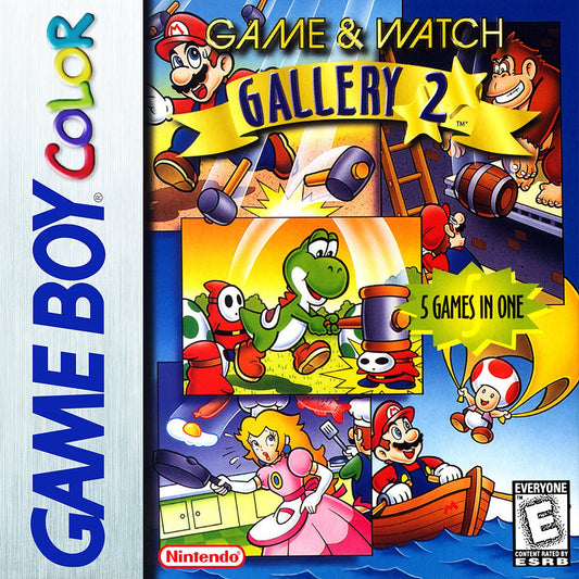 Game and Watch Gallery 2 - GameBoy Color - Retro Island Gaming