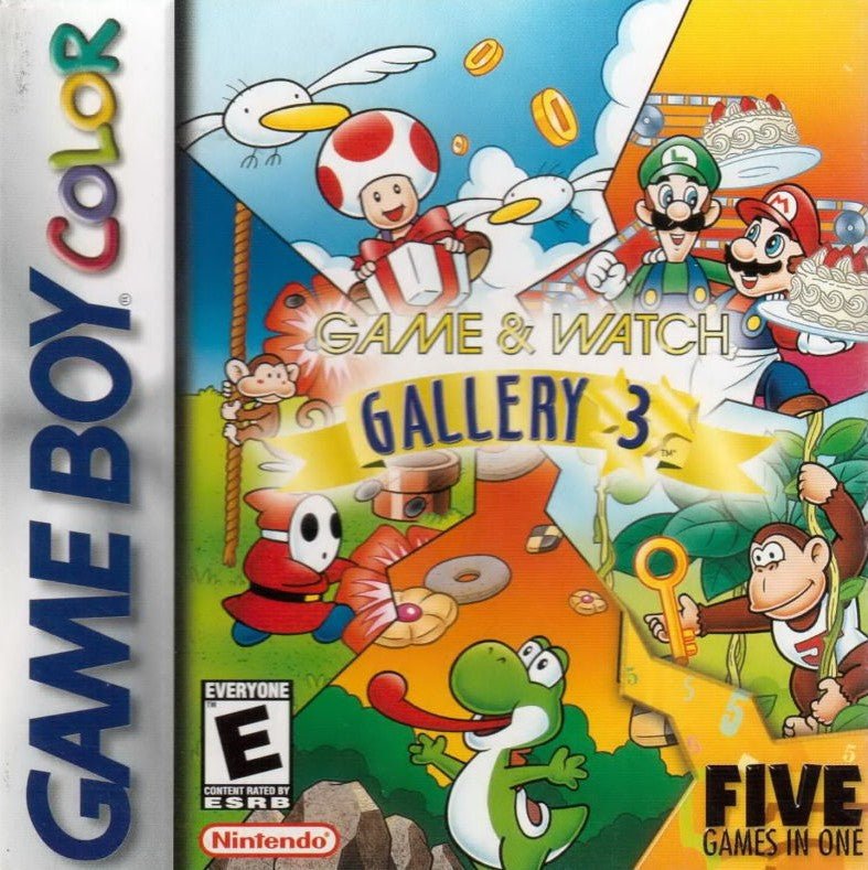 Game and Watch Gallery 3 - GameBoy Color - Retro Island Gaming