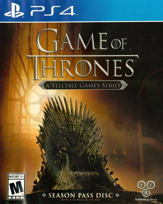 Game of Thrones A Telltale Games Series - Playstation 4 - Retro Island Gaming