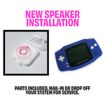 GameBoy Advance Speaker Replacement Service - Retro Island Gaming