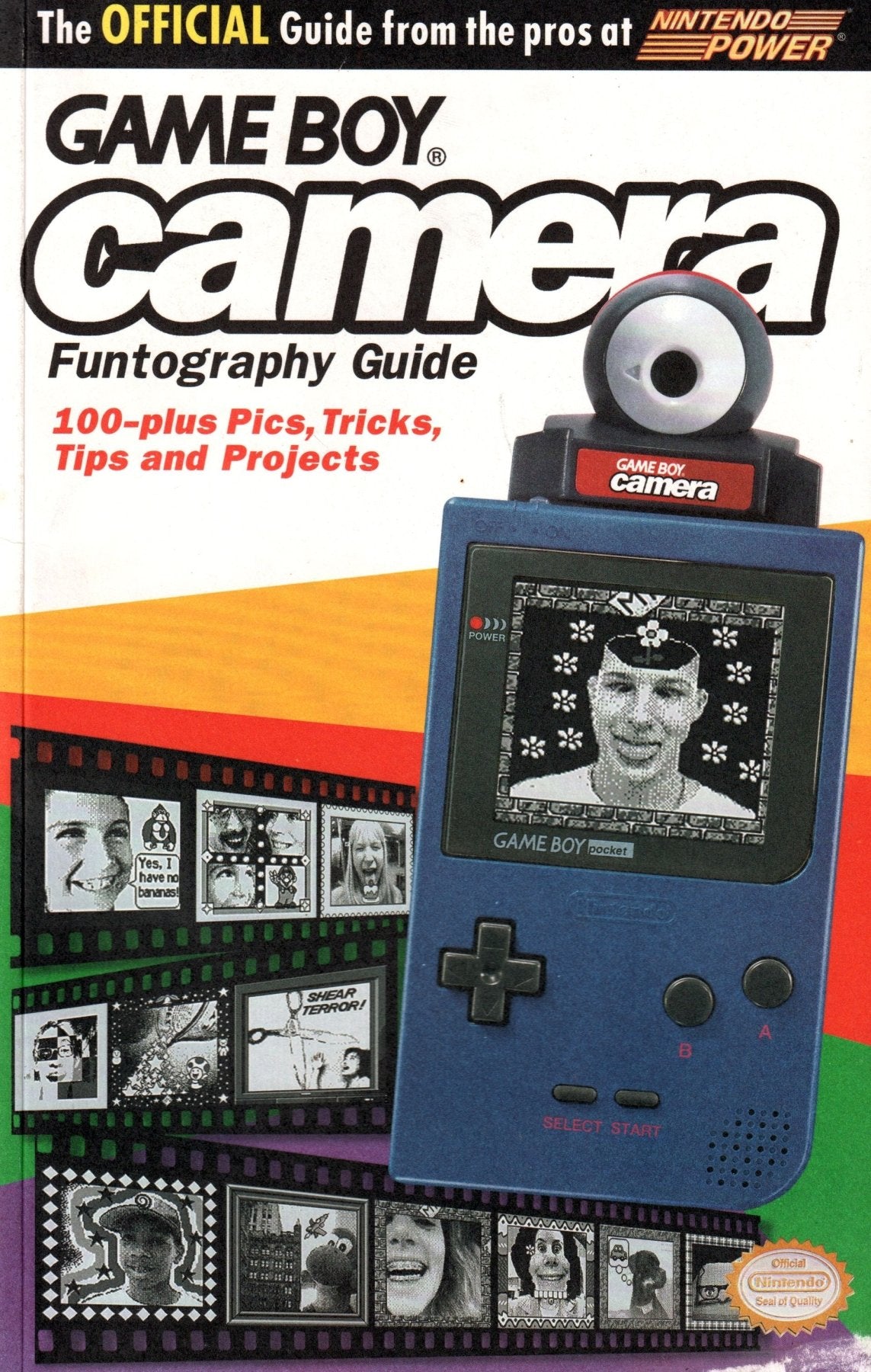 GameBoy Camera Funtography Guide from Nintendo Power - Guide Book - Retro Island Gaming