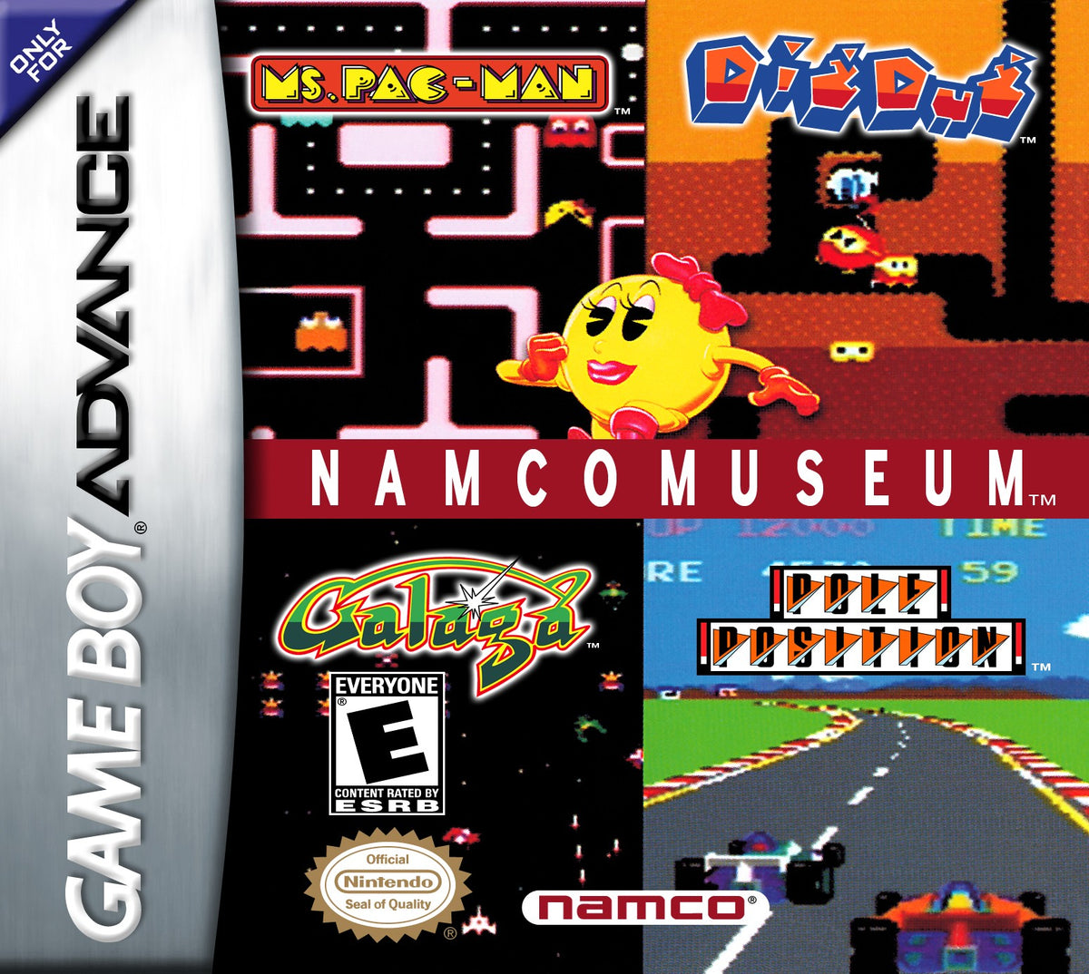Namco Museum - GameBoy Advance - Retro Island Gaming