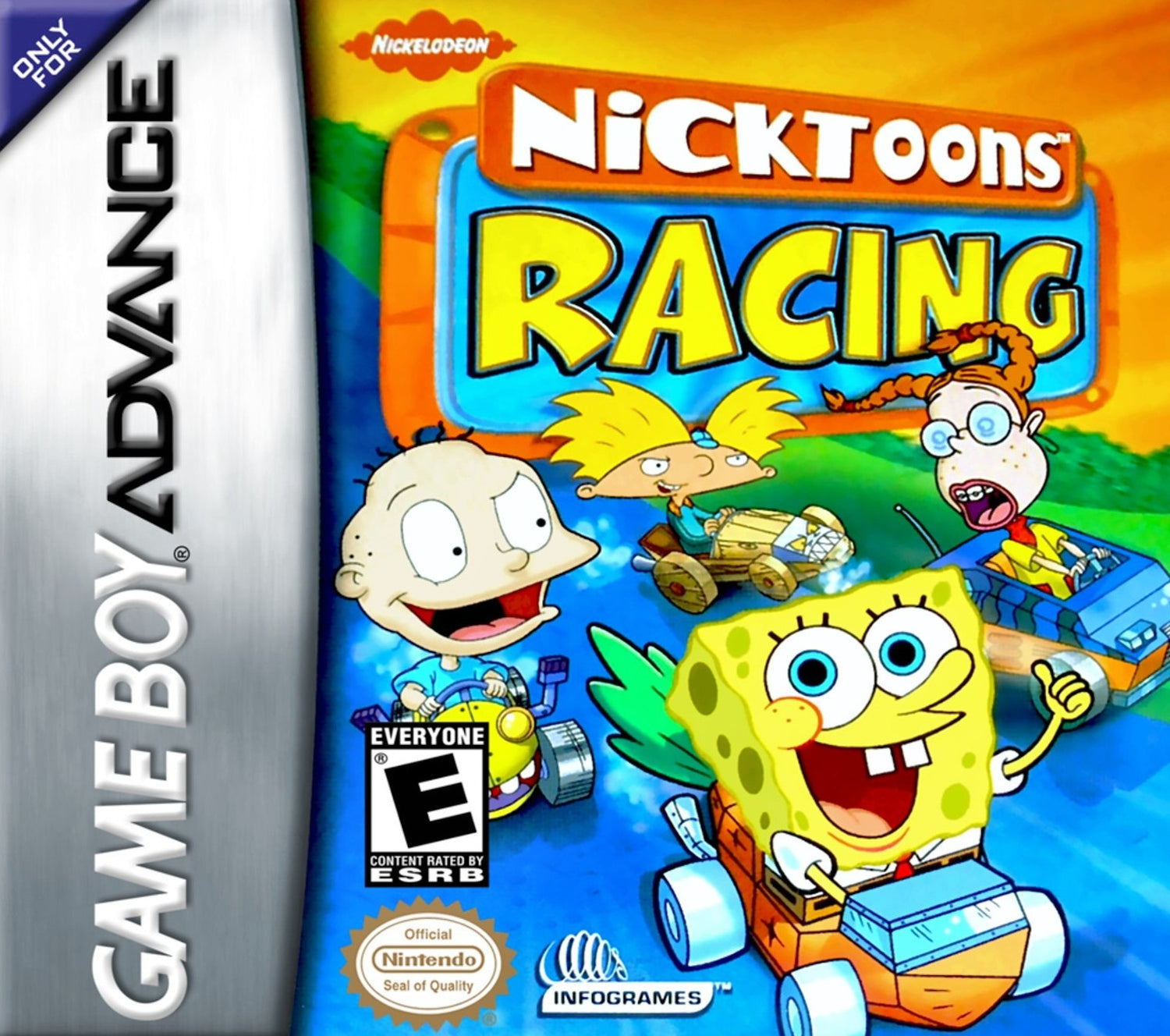 Nicktoons Racing - GameBoy Advance