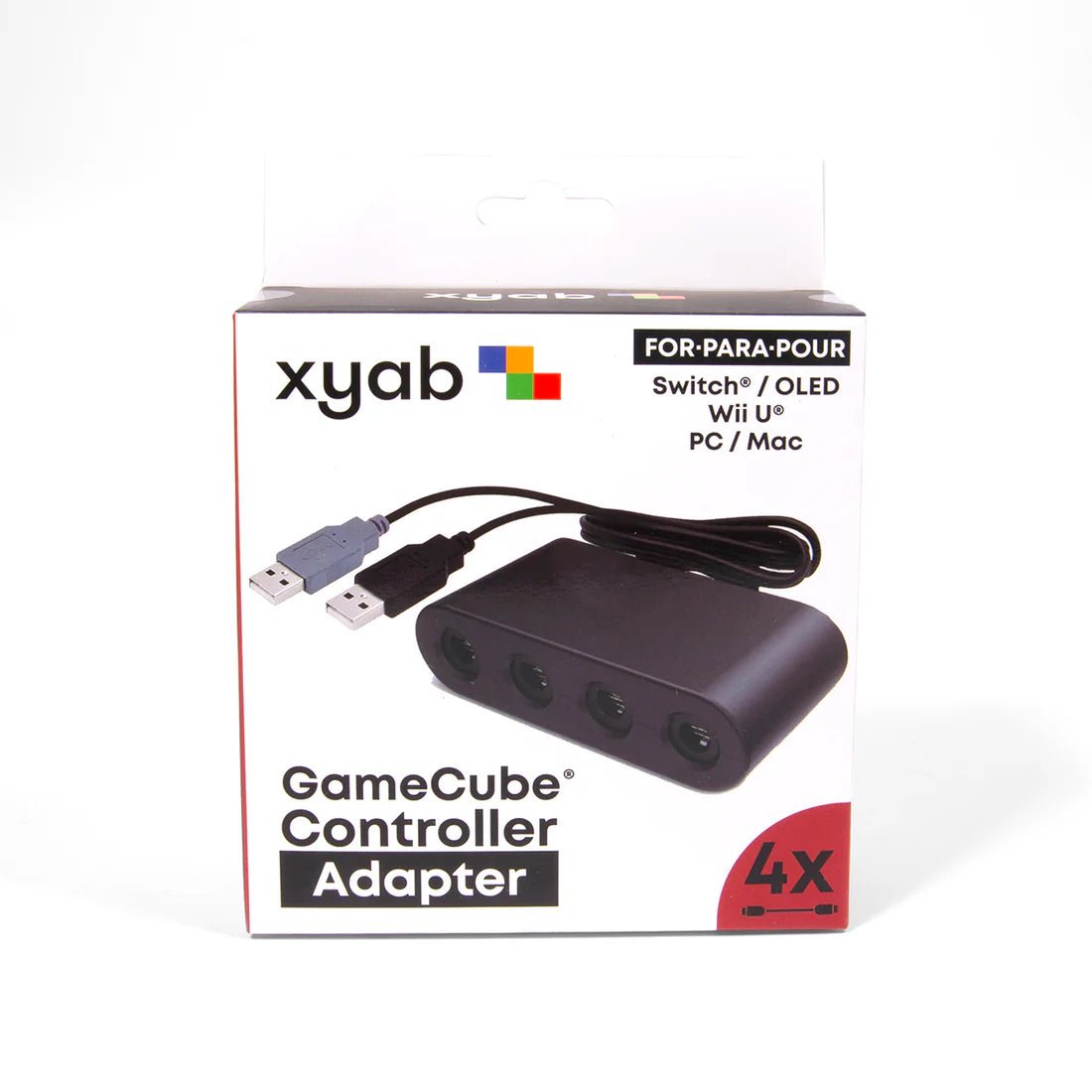 GameCube® Controller Adapter for Switch, Wii U and PC - xyab - Retro Island Gaming