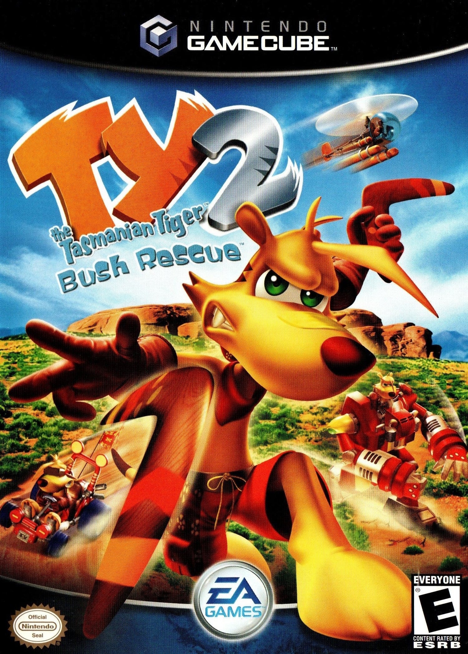 Ty el tigre de Tasmania 2 Rescate de Bush - Gamecube