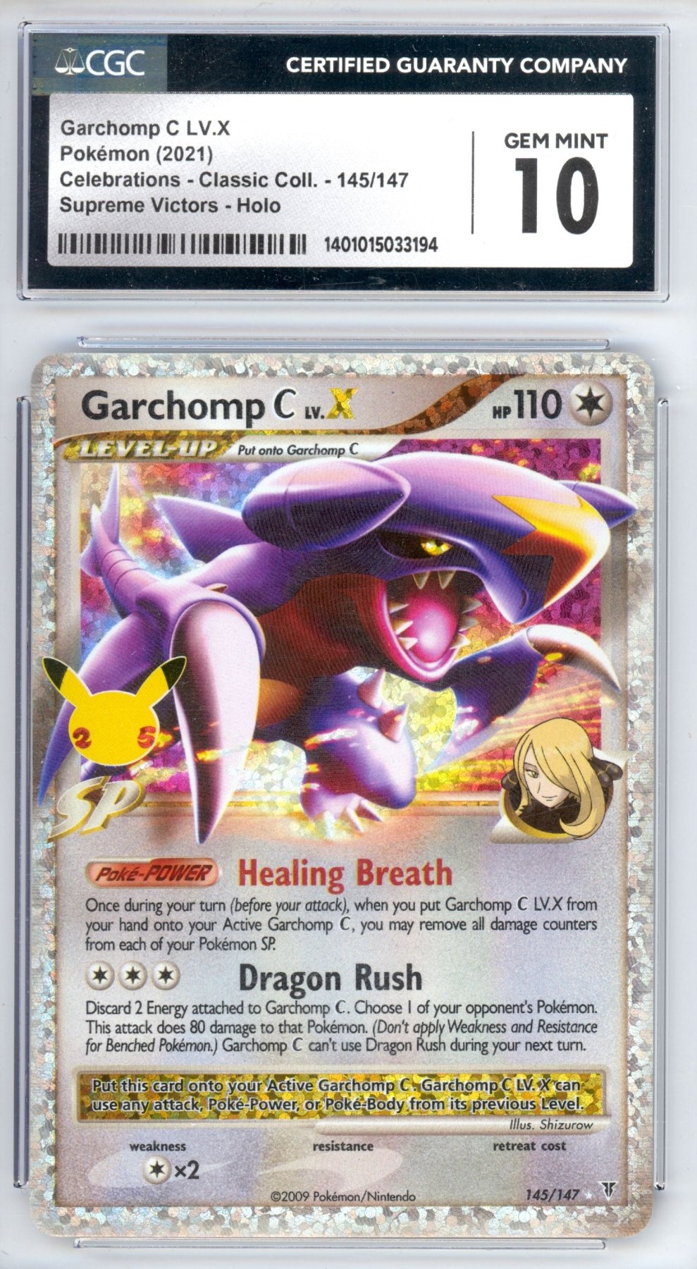 Garchomp C LV.X 145 - Pokemon Celebrations - Retro Island Gaming