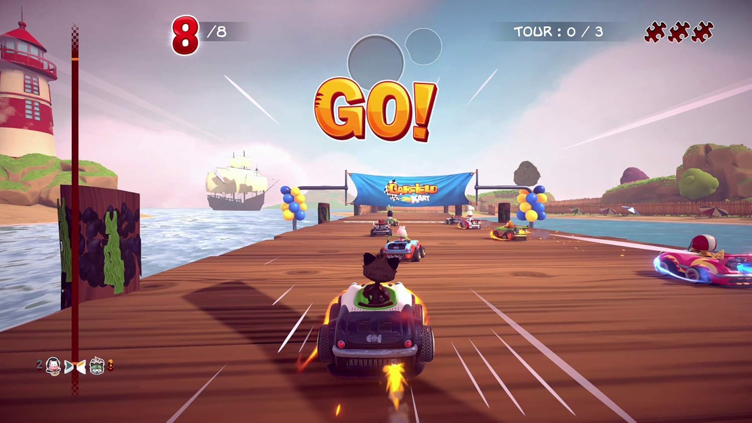 Garfield Kart: Furious Racing - Playstation 4 - Retro Island Gaming