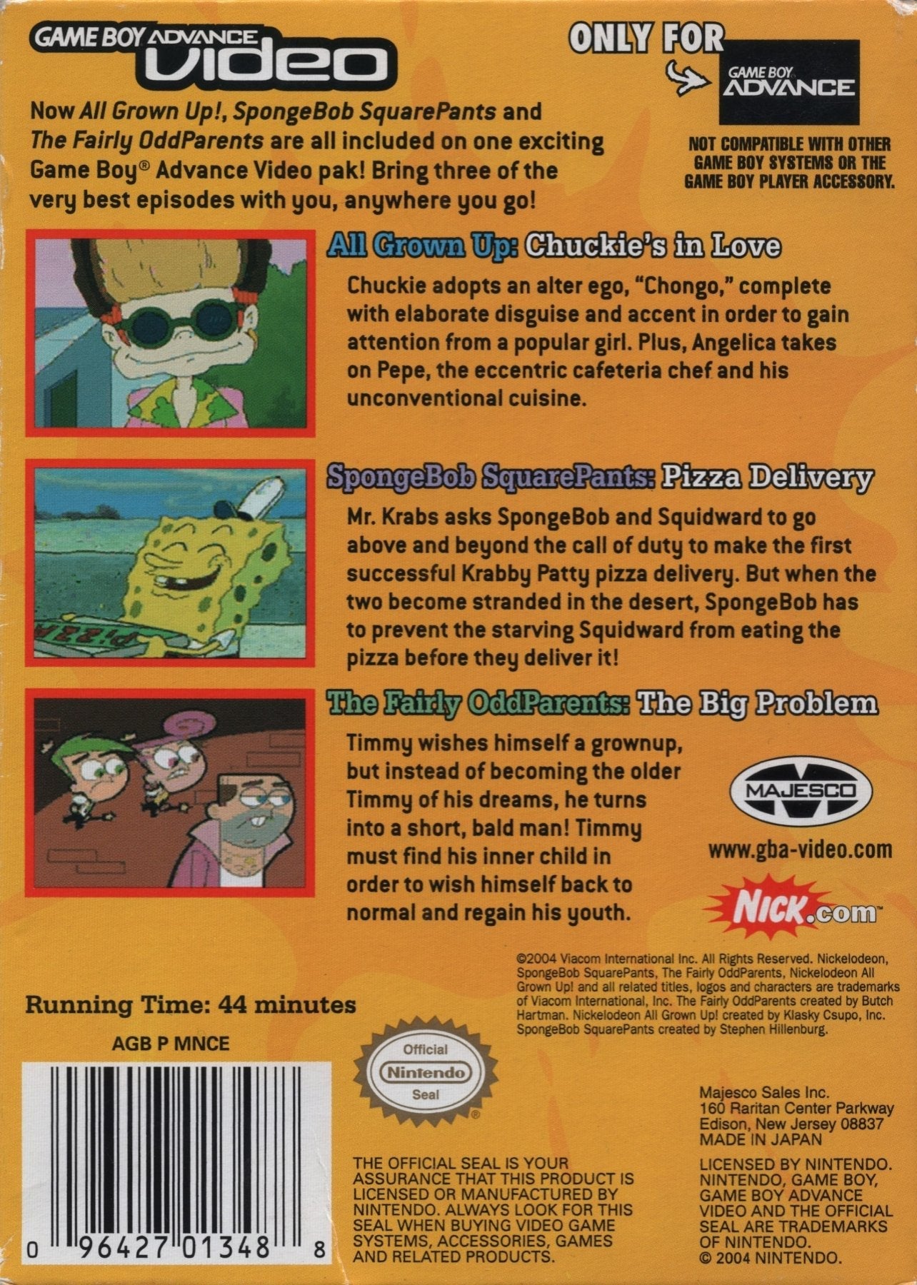 GBA Video Nicktoons Collection Volume 1 - GameBoy Advance - Retro Island Gaming