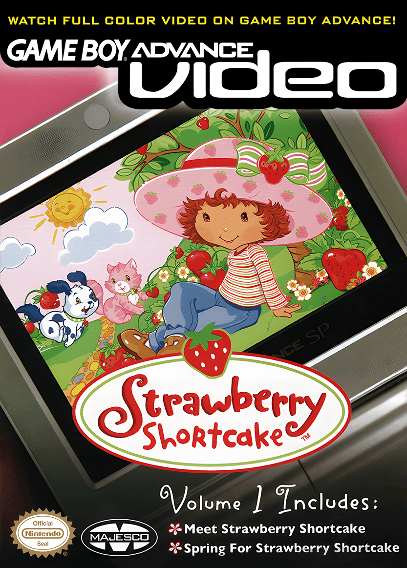 GBA Video Strawberry Shortcake Volume 1 - GameBoy Advance - Retro Island Gaming