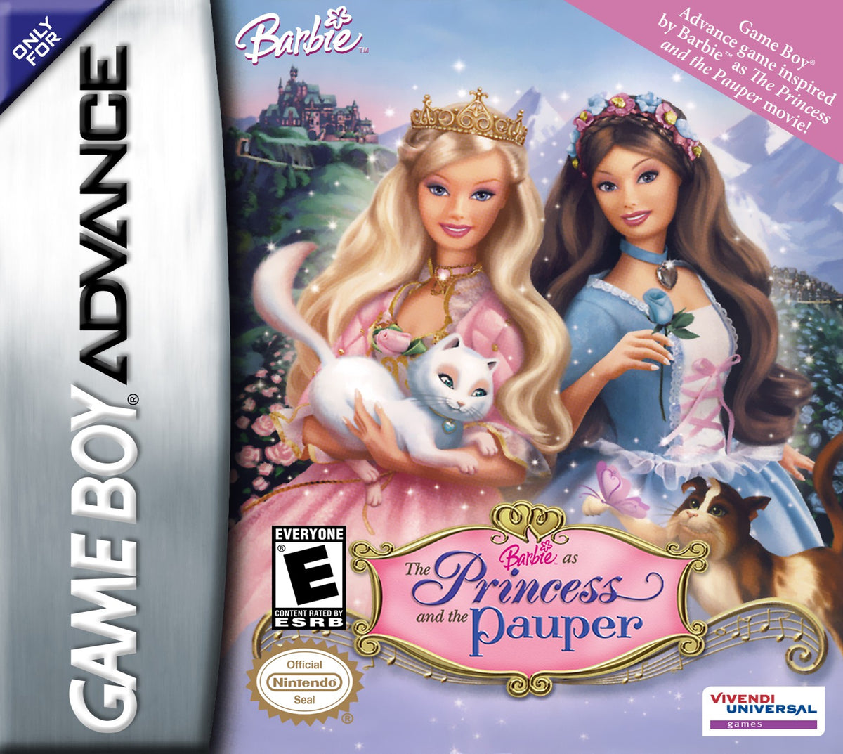 Barbie Princess and the Pauper - GameBoy Advance - Retro Island Gaming