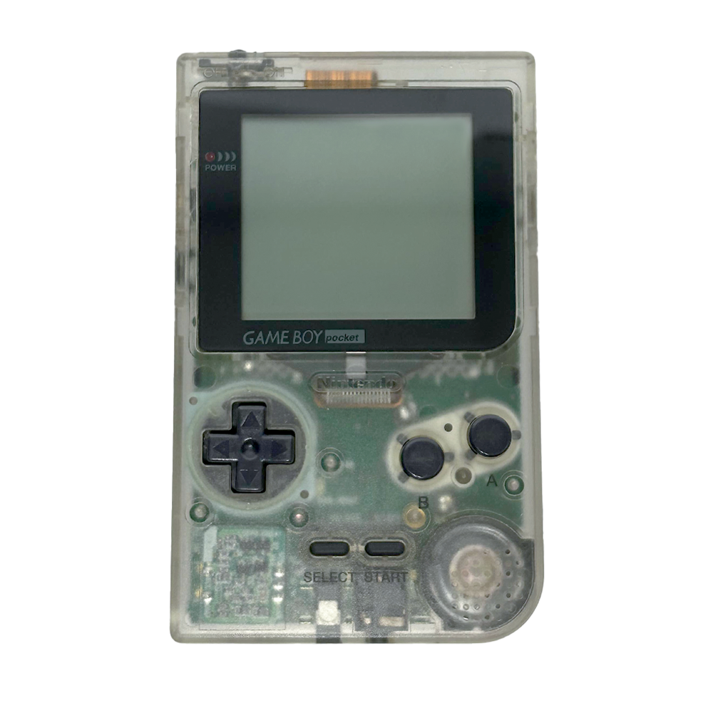 Clear GameBoy Pocket System - Certified Tested & Cleaned
