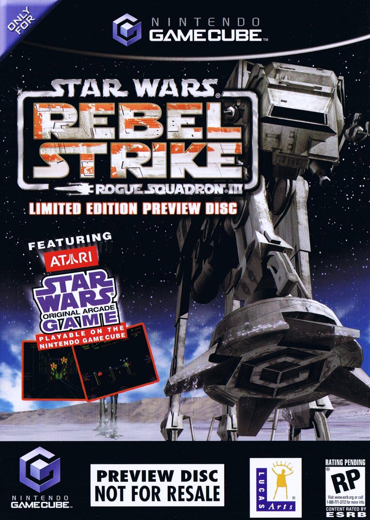 Star Wars Rebel Strike [Preview Disc] - Gamecube