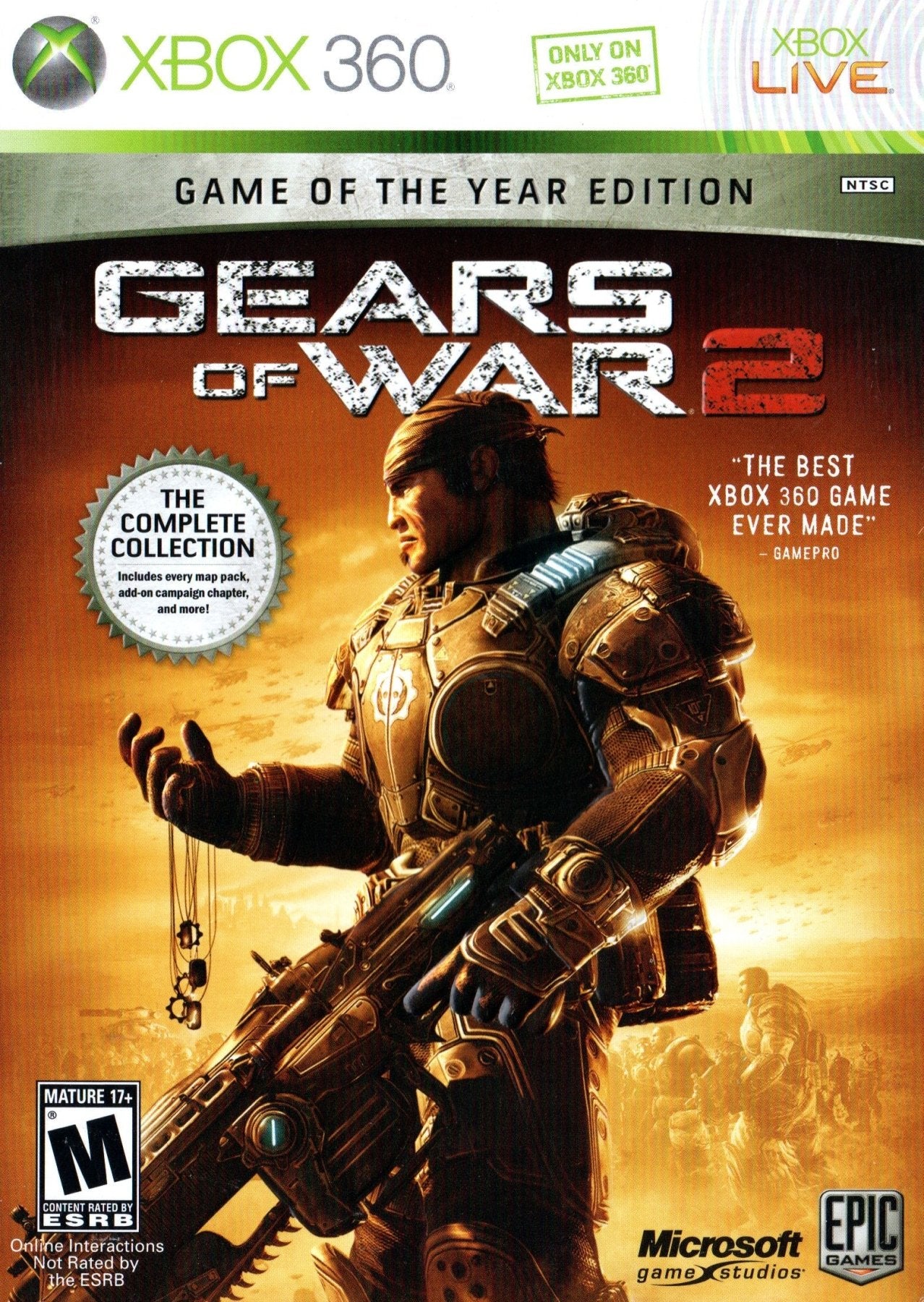 Gears of War 2 [Game of the Year] - Xbox 360 - Retro Island Gaming