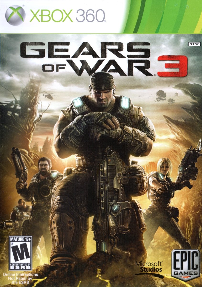 Gears of War 3 - Xbox 360 - Retro Island Gaming